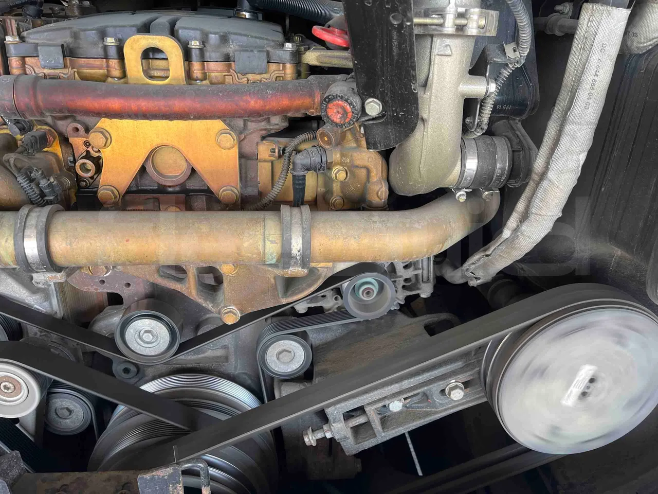 Mercedes-Benz Citaro O 530 LE - Euro 6 - 220 kW - 12.170 mt - engine plate photo