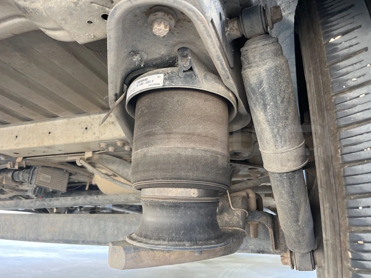 Fiat Ducato 250EDMLC BXL - Euro4  - 115kW - 6.363mt - axle 2 shock absorbers 1 right