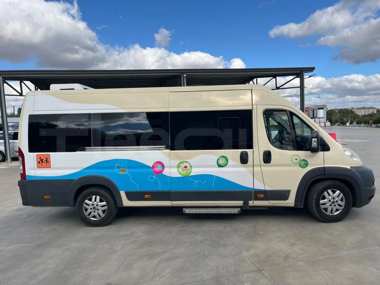 Fiat Ducato 250EDMLC BXL - Euro4  - 115kW - 6.363mt - right side doors closed