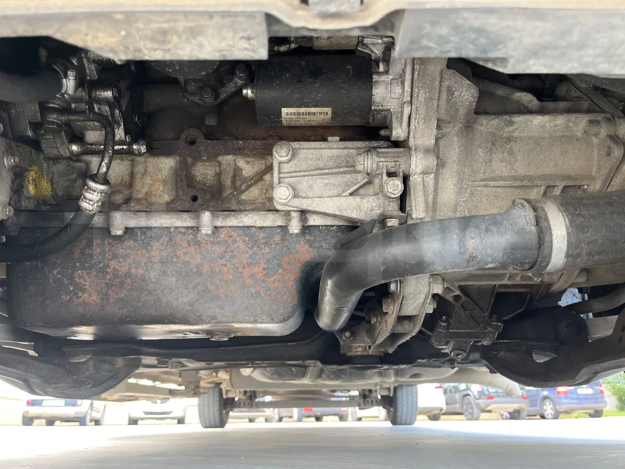 Fiat Ducato 250EDMLC BXL - Euro4  - 115kW - 6.363mt - front undercarriage from front