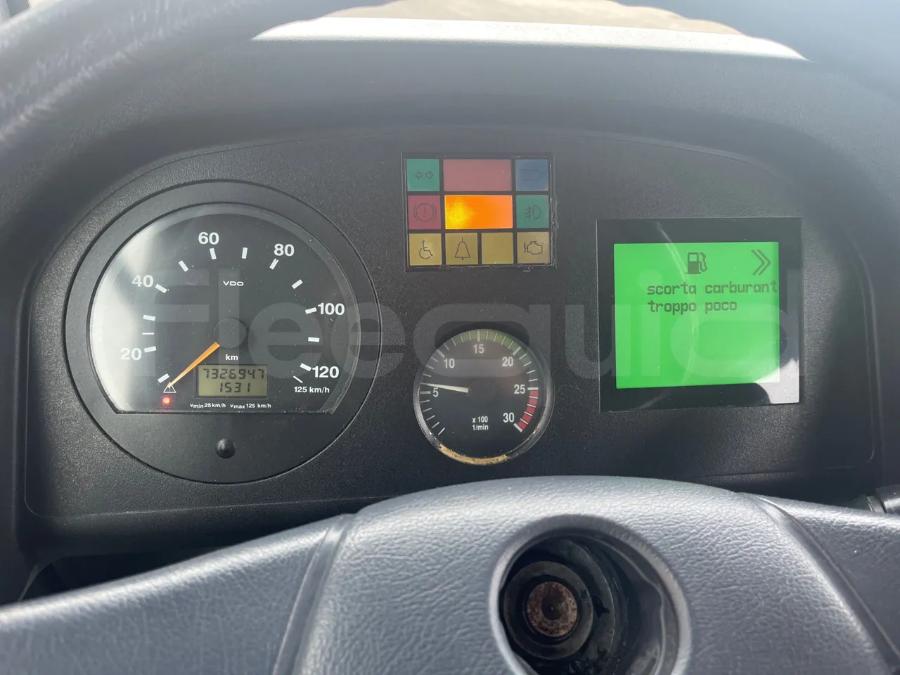 Mercedes-Benz Citaro O 530/2PCL2E4 - Euro 4 - 210 kW - 11,950 mt - dashboard lights on