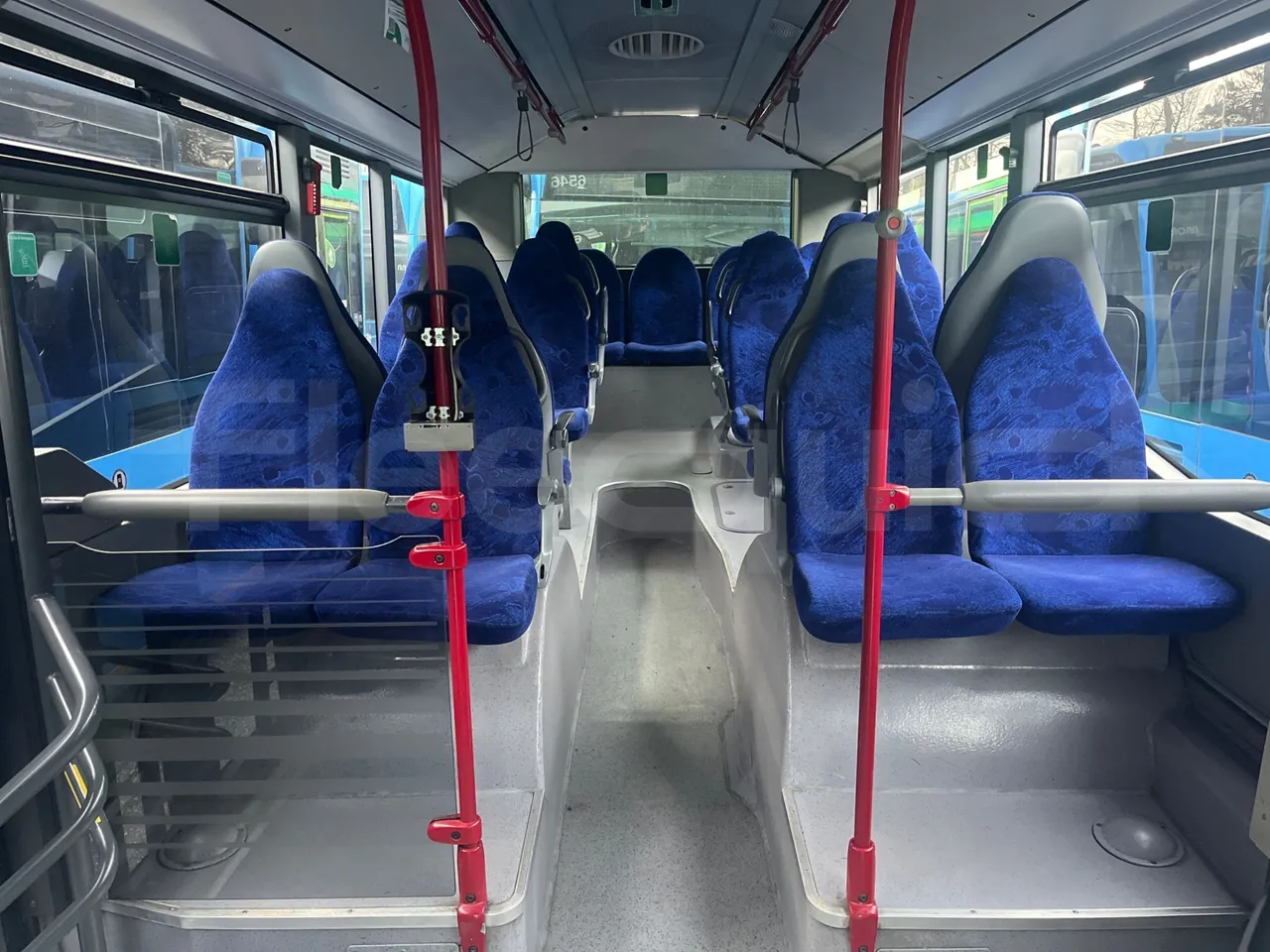 Mercedes-Benz Citaro O 530/2PCL2E4 - Euro 4 - 210 kW - 11,950 mt - reverse view middle aisle