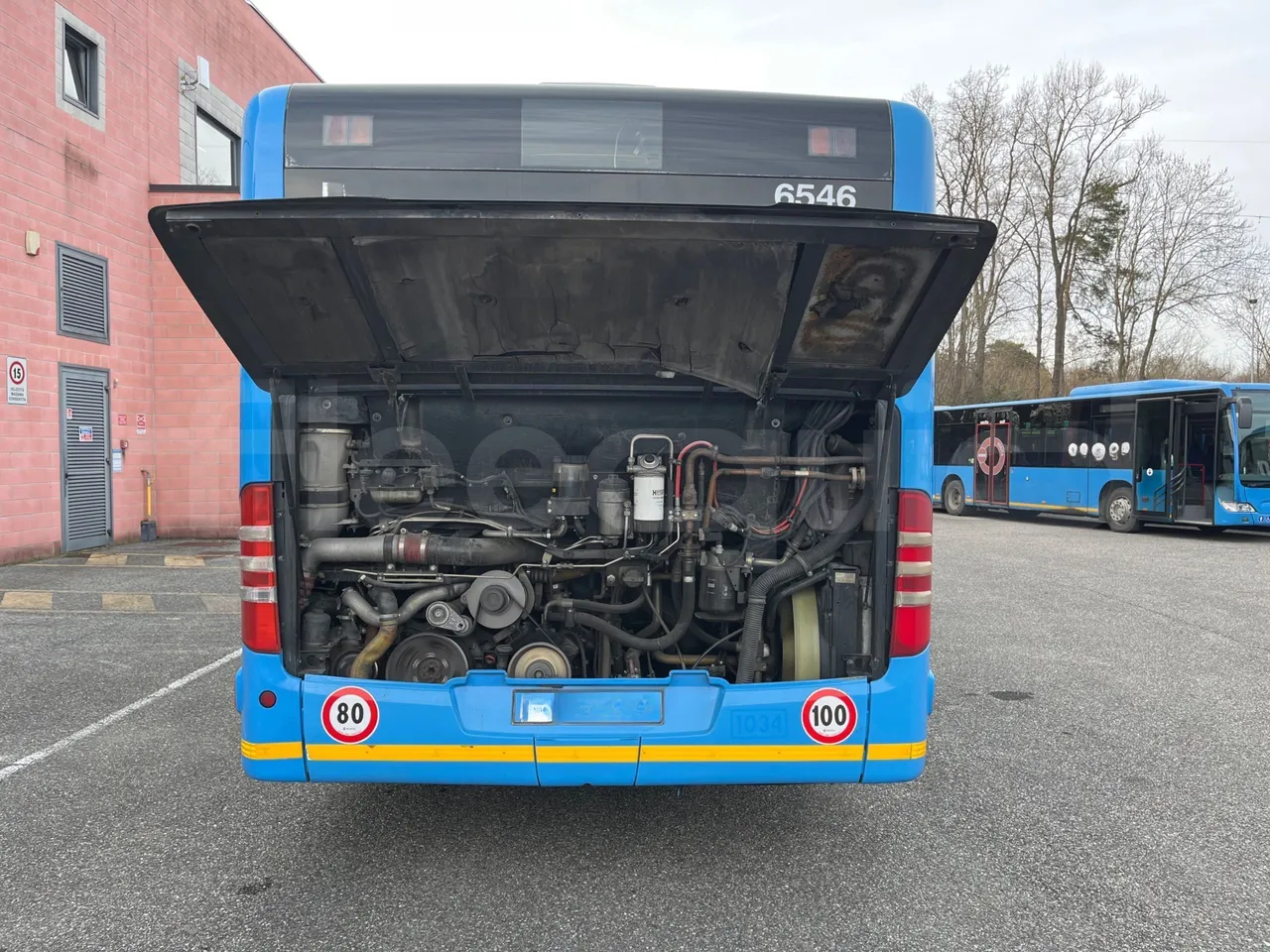 Mercedes-Benz Citaro O 530/2PCL2E4 - Euro 4 - 210 kW - 11,950 mt - rear hatch open