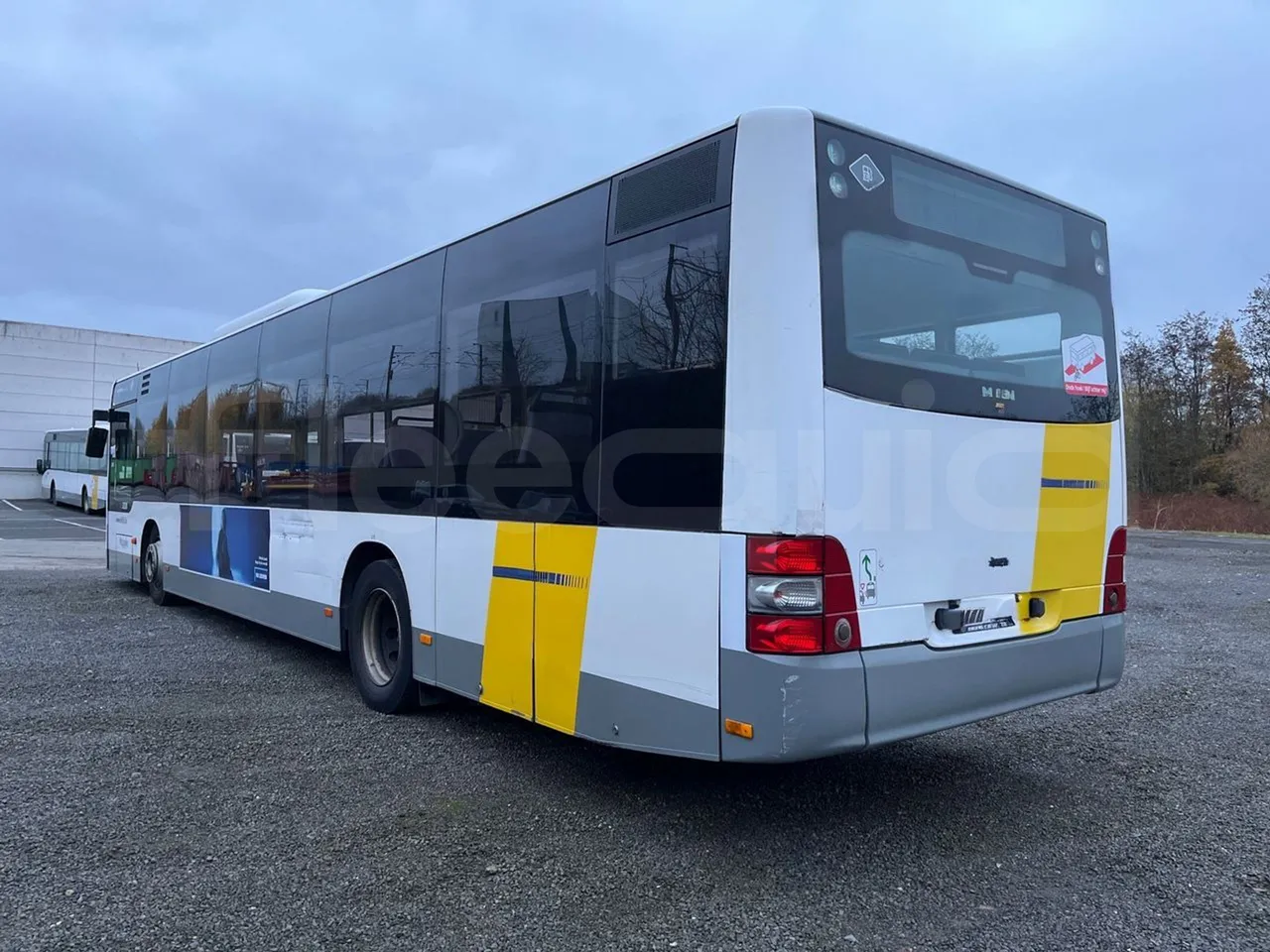 Man Lion's City A21 - EUR5 - 206kW - 11.980m - 3/4 left rear side