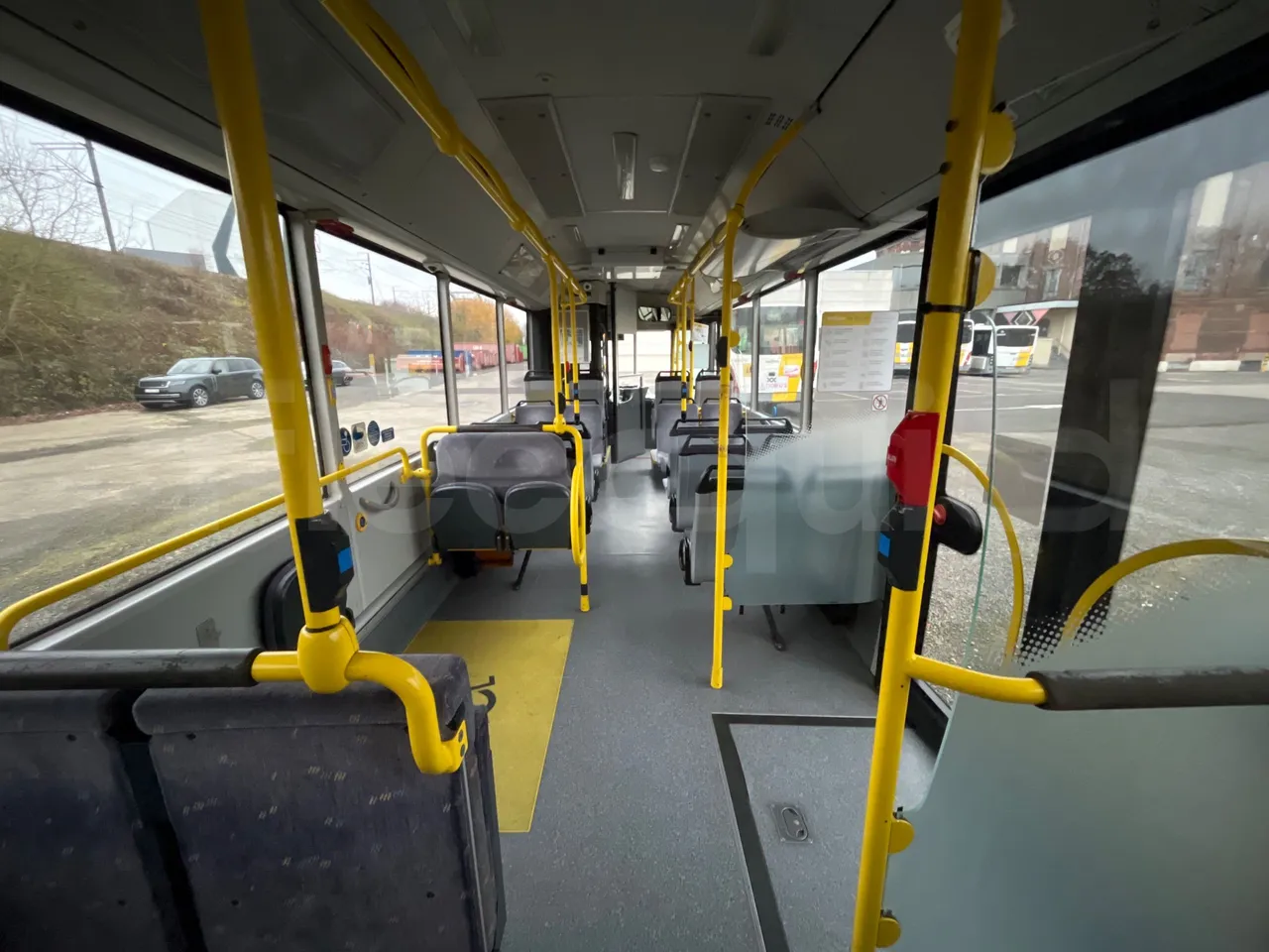 Man Lion's City A21 - EUR5 - 206kW - 11.980m - forward view middle aisle