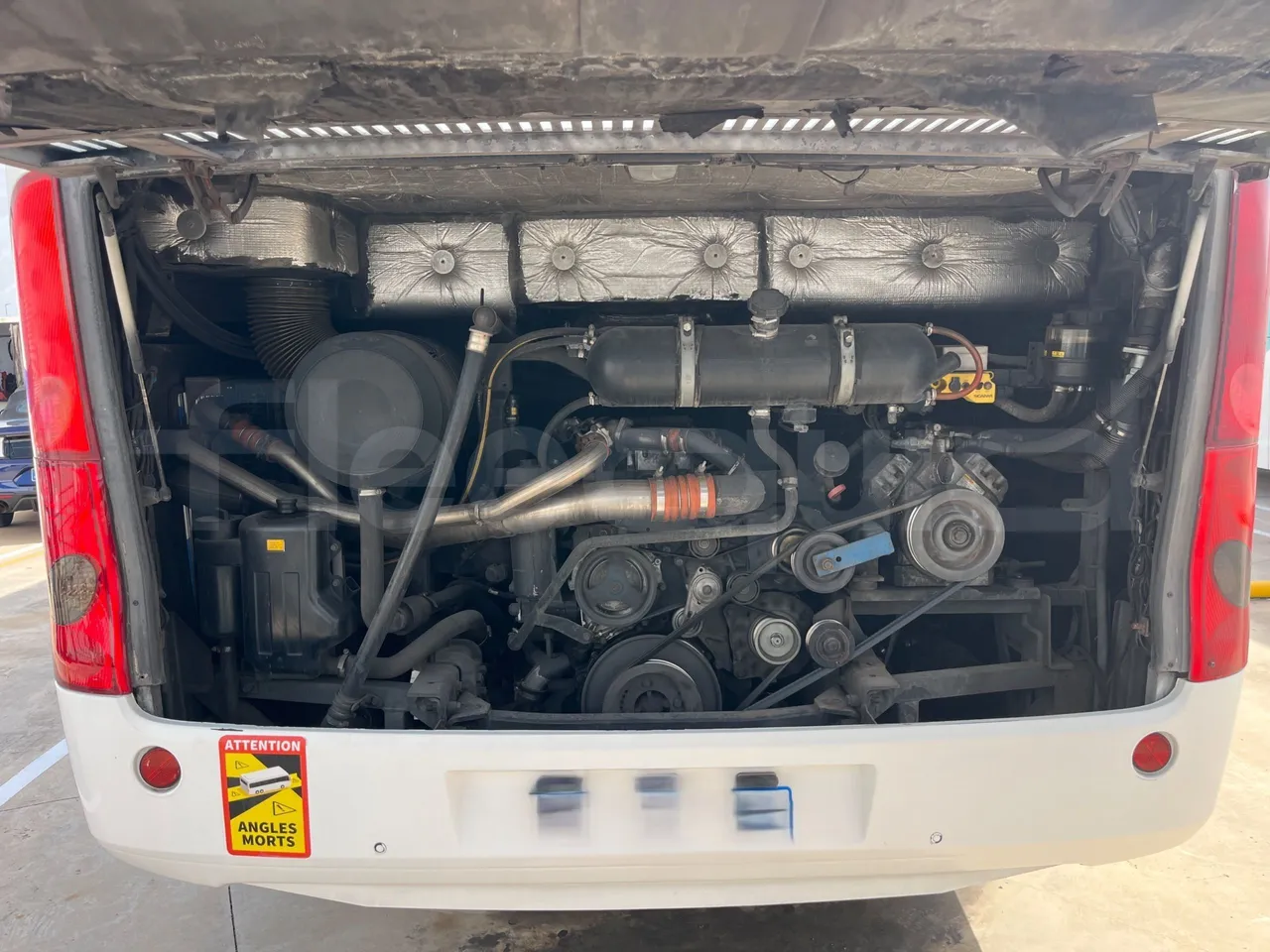 Scania 13BEX2E K440EB6X - EUR5 - 324kW - 14.980m - rear hatch open
