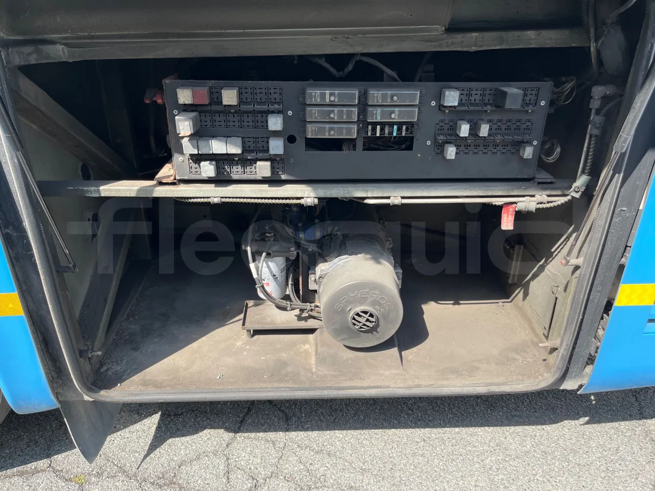Setra S319 - preheater webasto photo