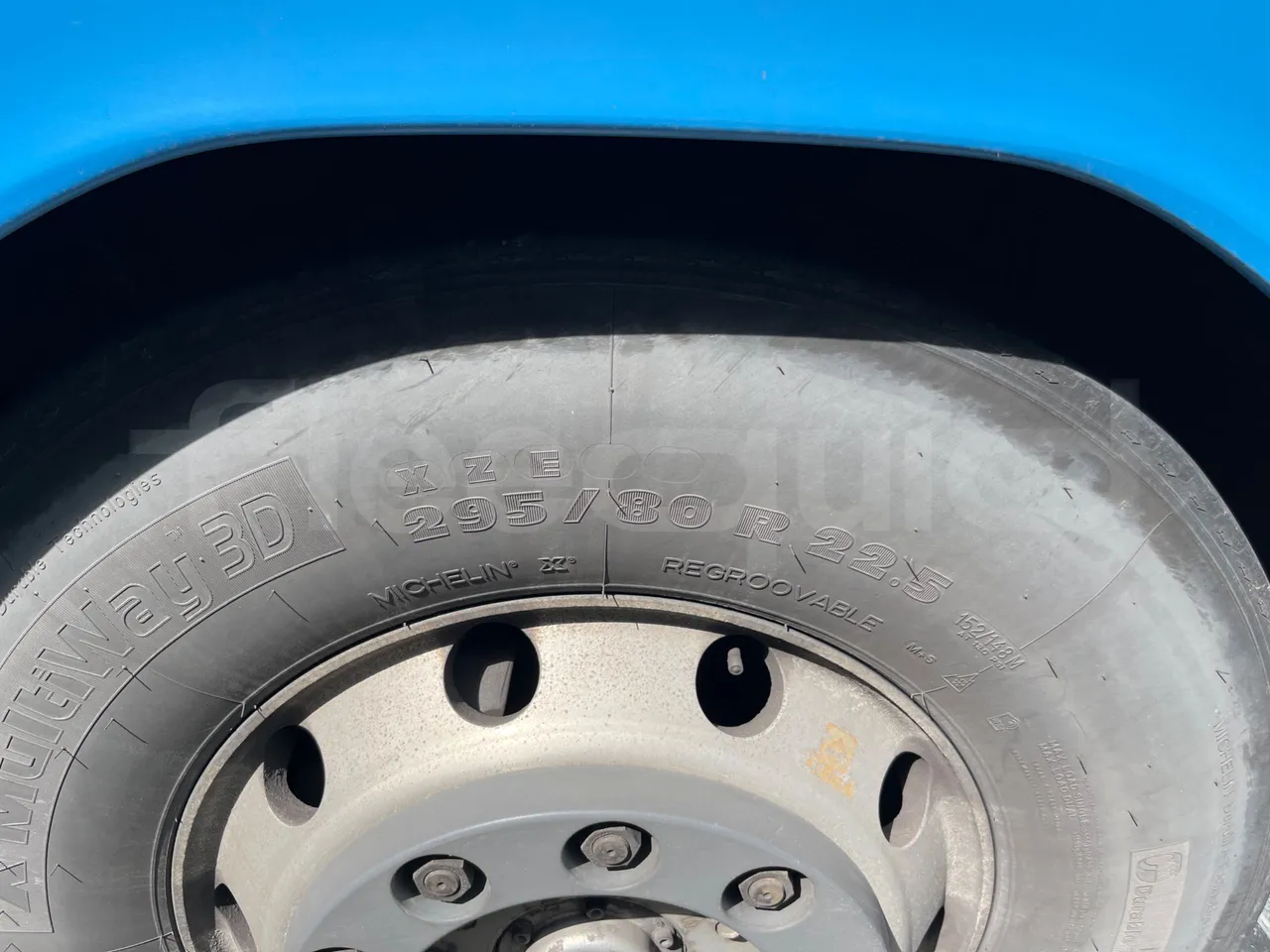 Setra S319 - front left tire measurements