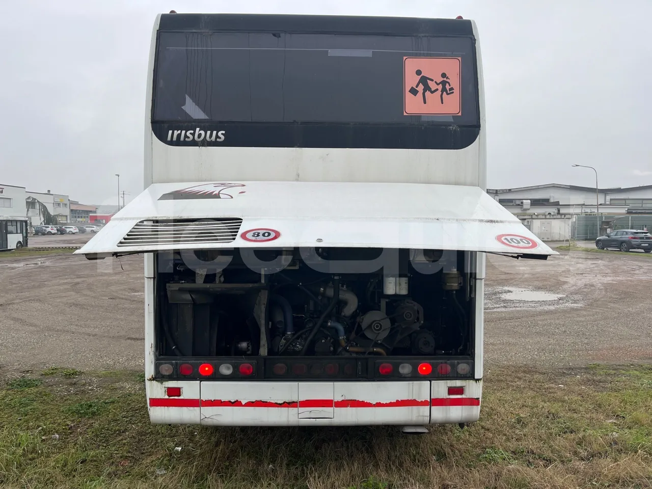 Iveco Irisbus France SFR115-362 - Euro3 - 266kW - 11.995mt - rear hatch open