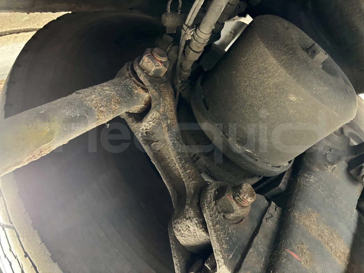 Van Hool Astromega TDX27 - EUR6 - 375kW - 14.105m - axle 2 caliper brakes right