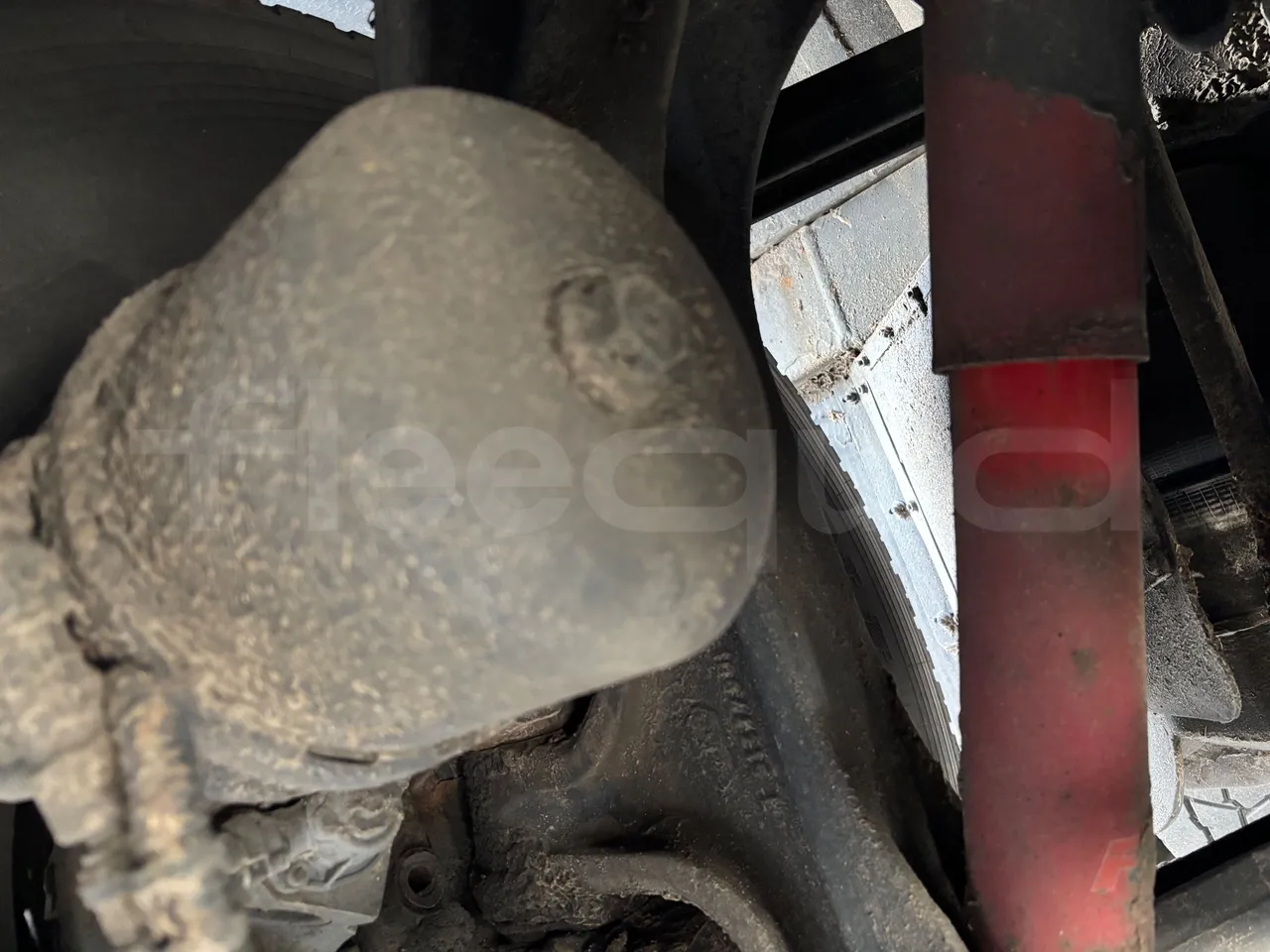 Van Hool Astromega TDX27 - EUR6 - 375kW - 14.105m - axel 3 caliper brakes left