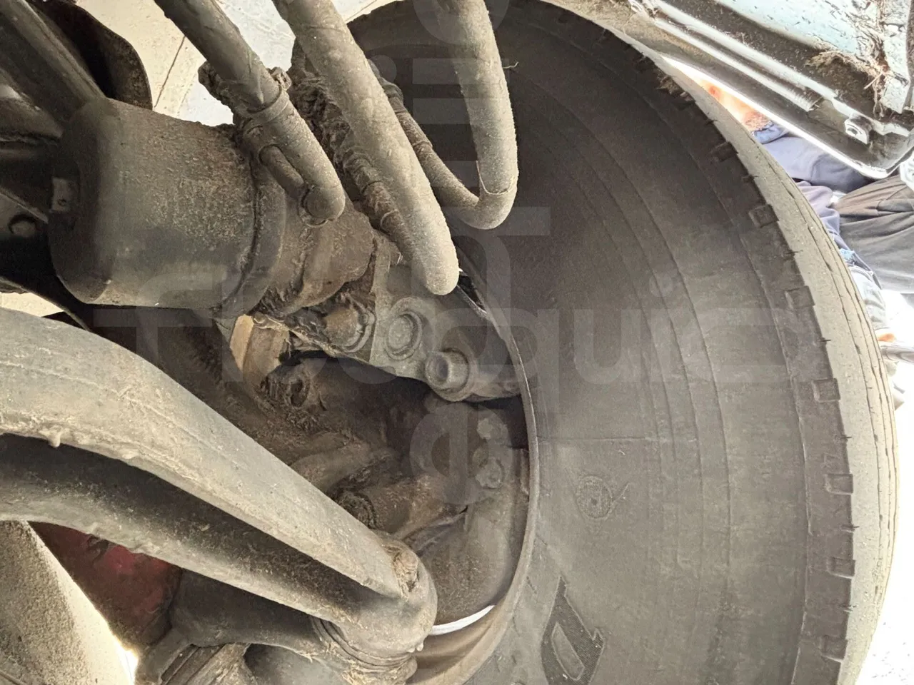 Van Hool Astromega TDX27 - EUR6 - 375kW - 14.105m - axel 3 caliper brakes right