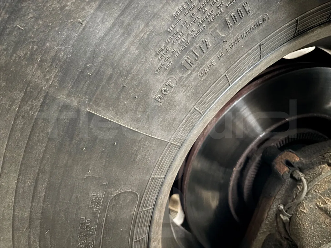 Van Hool Astromega TDX27 - EUR6 - 375kW - 14.105m - axle 2 discs right