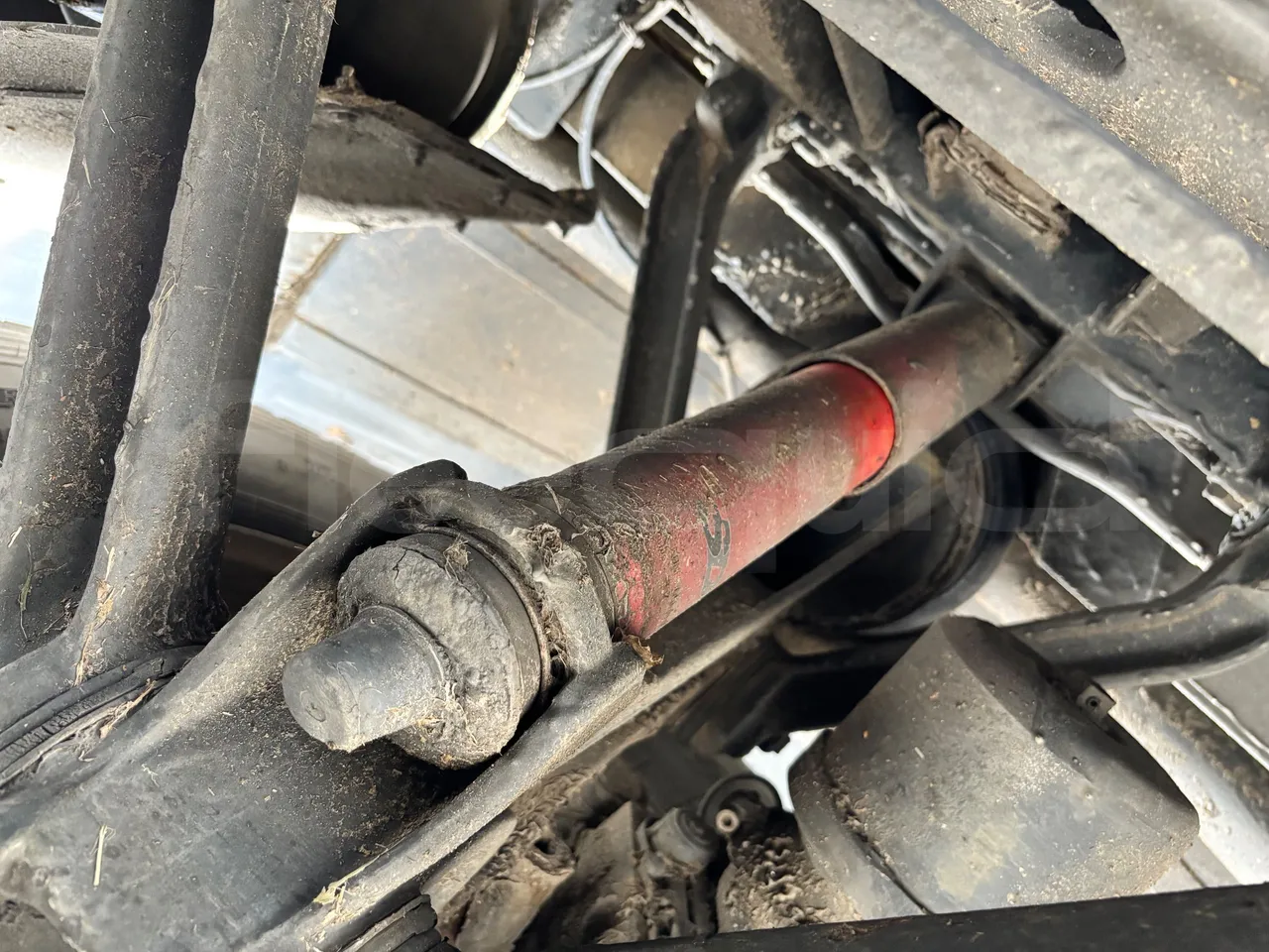 Van Hool Astromega TDX27 - EUR6 - 375kW - 14.105m - axel 3 shock absorbers 1 right