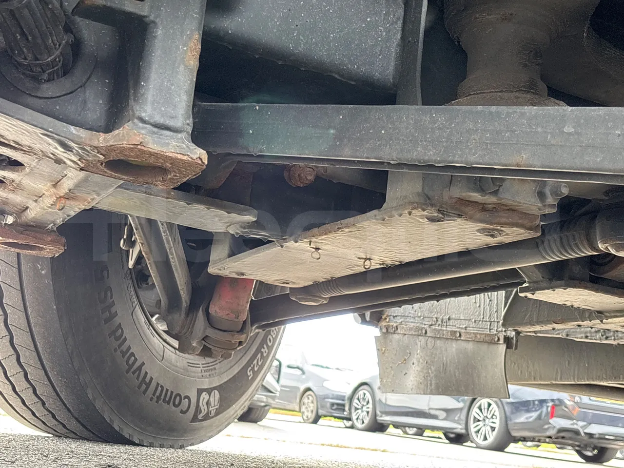 Van Hool Astromega TDX27 - EUR6 - 375kW - 14.105m - front axle left side