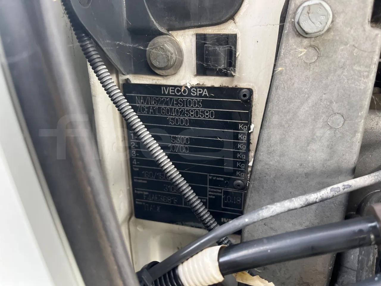 Iveco Faun Viatek 160/150 E4 SK600 - Euro5- 160kW - 6.917mt - chassis VIN photo