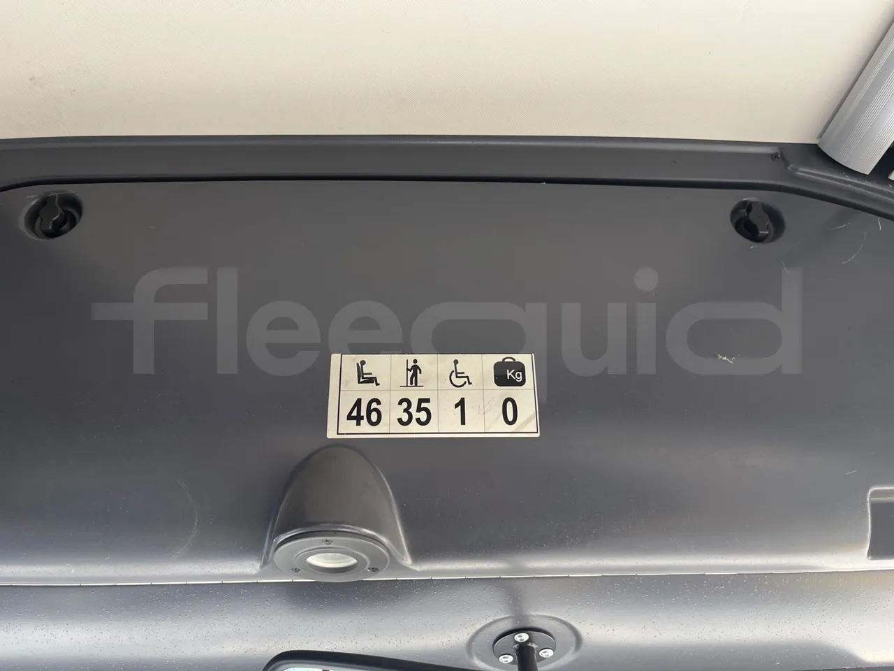 Vdl Citea SLE 120/310 - EUR6 - 228kW - 12.000m - seat plate photo