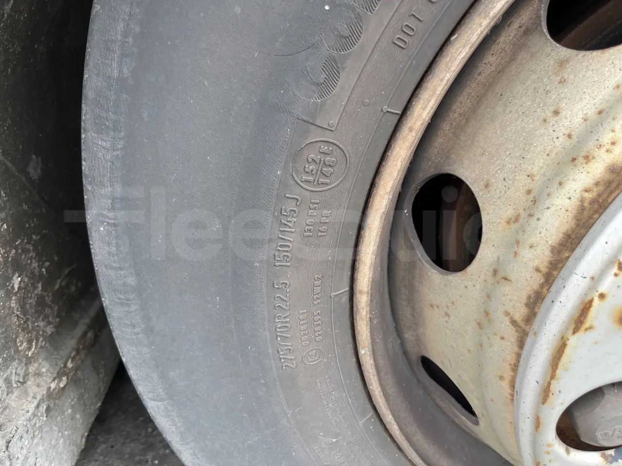 Vdl Citea SLE 120/310 - EUR6 - 228kW - 12.000m - front left tire measurements