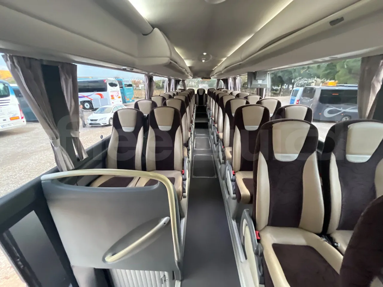 Volvo B13R 9700HD - Euro5 - 345kW - 14.980mt - reverse view middle aisle