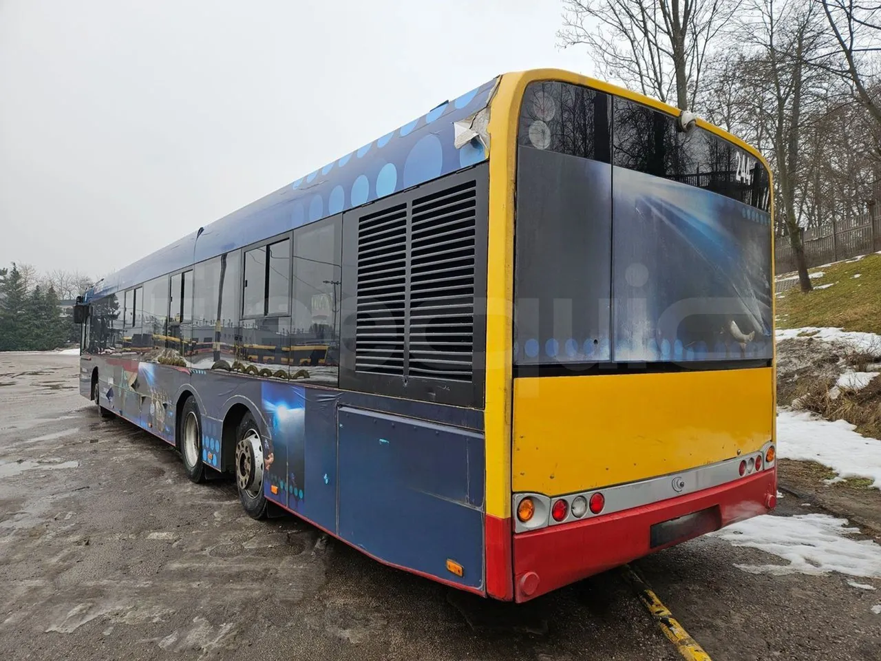 Solaris Urbino 18 - EUR4 - 231kW - 15m - 3/4 left rear side