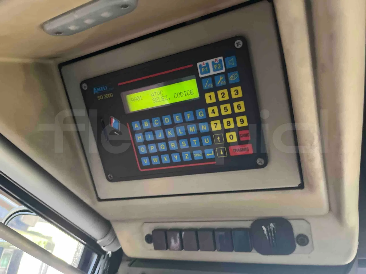 Iveco Citelis - command unit indicators