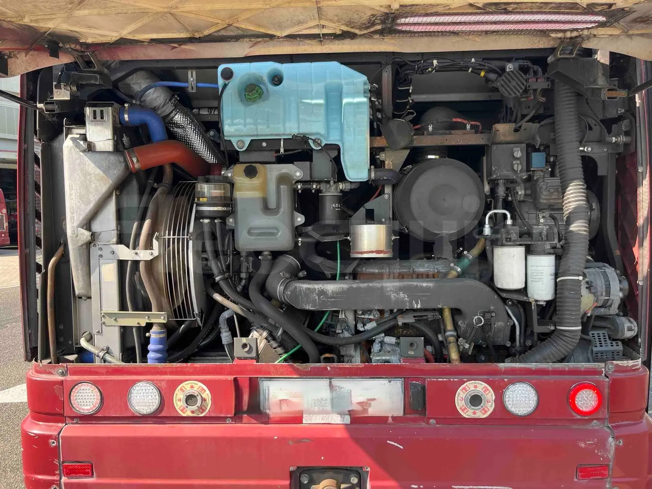 Iveco Citelis - rear hatch open