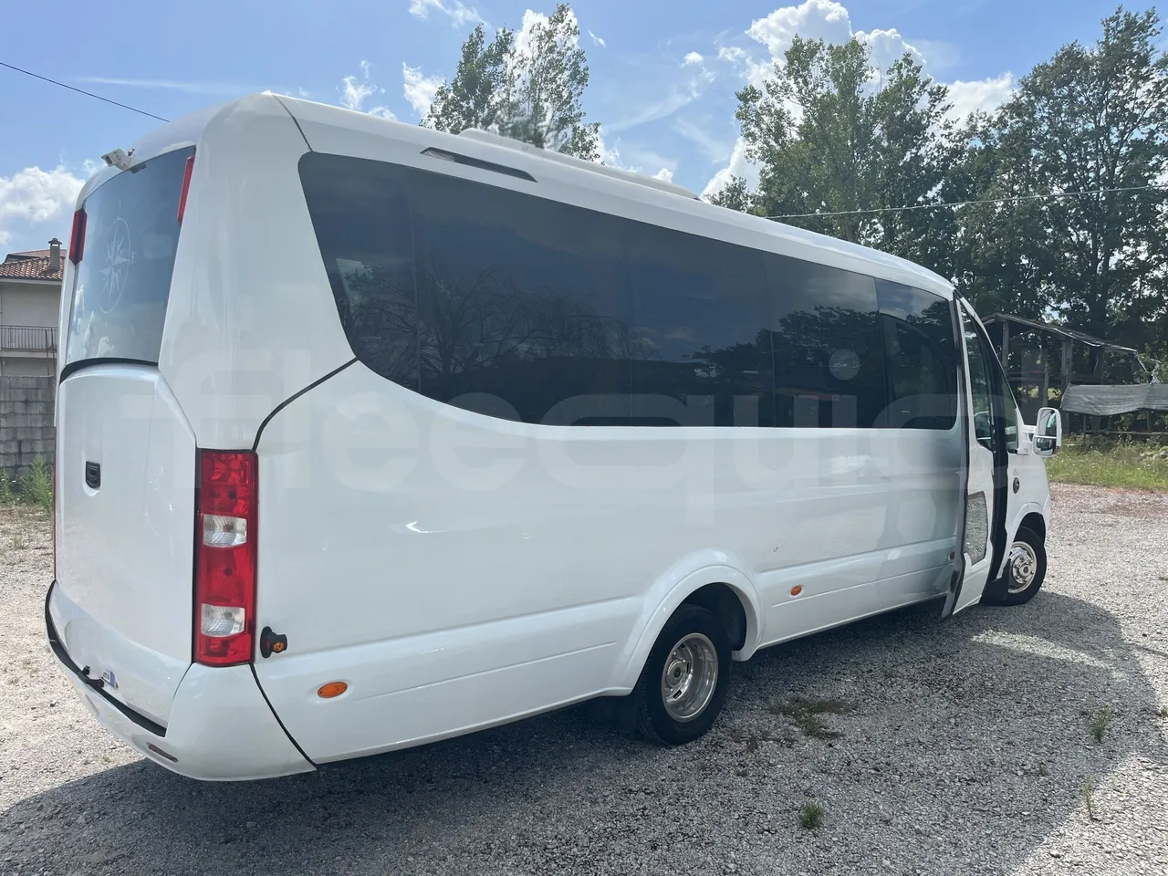Iveco Daily - 3/4 Rear Right Side Doors Open