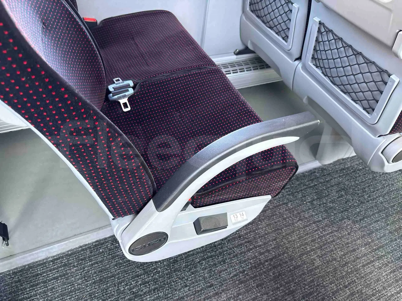 Isuzu Novo - armrest detail photo