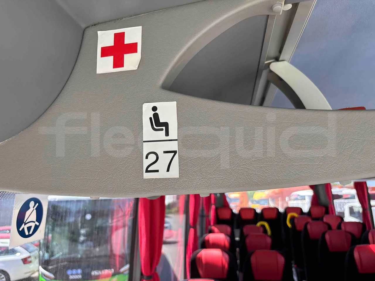 Isuzu Novo - seat plate photo