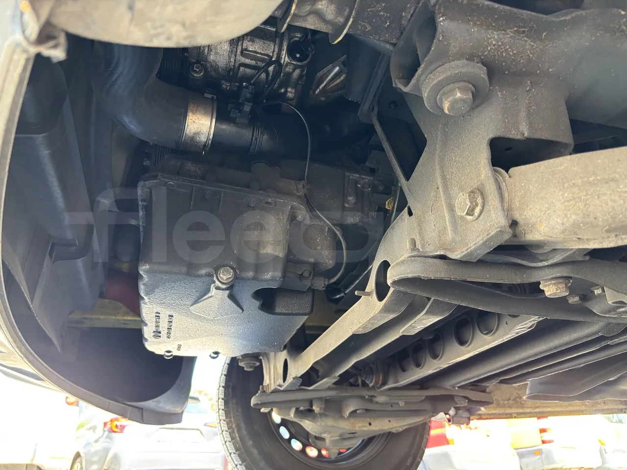Mercedes-Benz Sprinter - Engine Without Protection