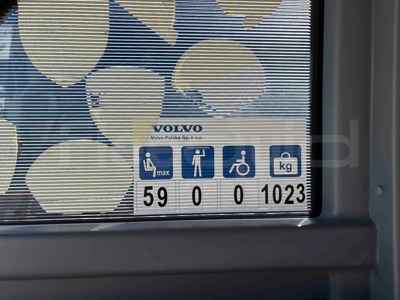 Volvo 9700 - seat plate photo