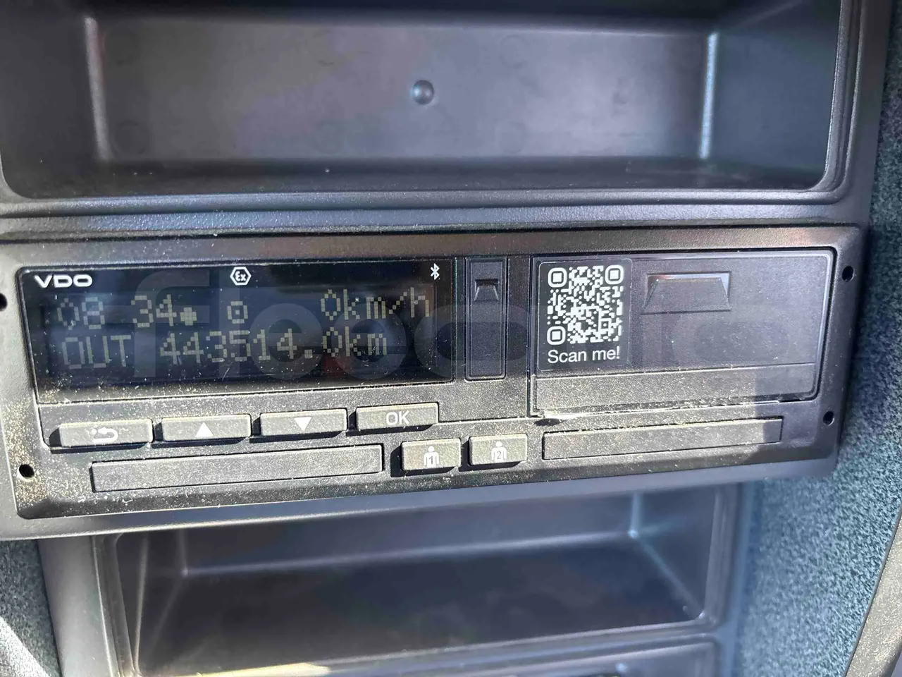 Volvo 9700 - Tachograph
