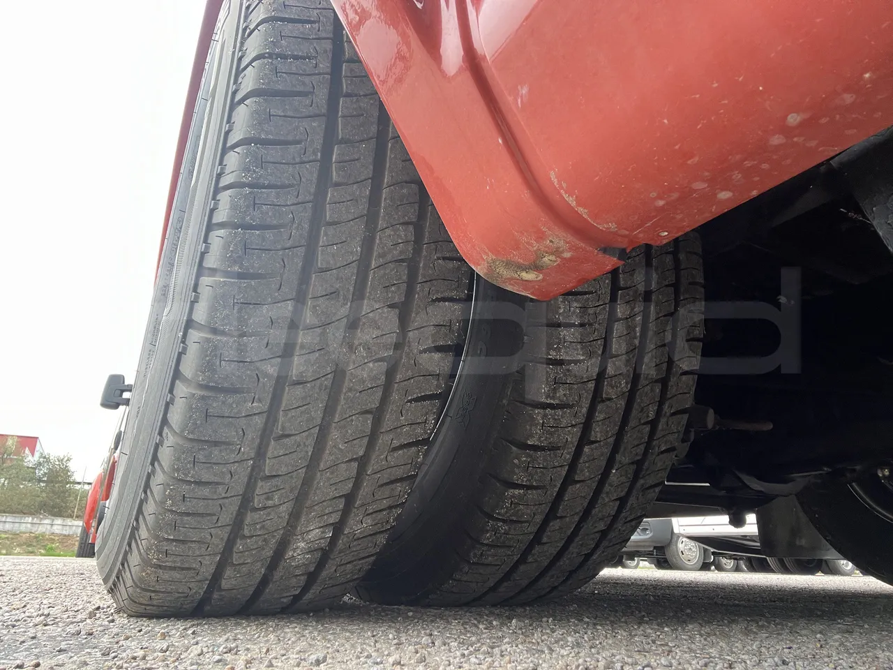 Iveco Daily - Second Axle Right Side: Tyre Tread