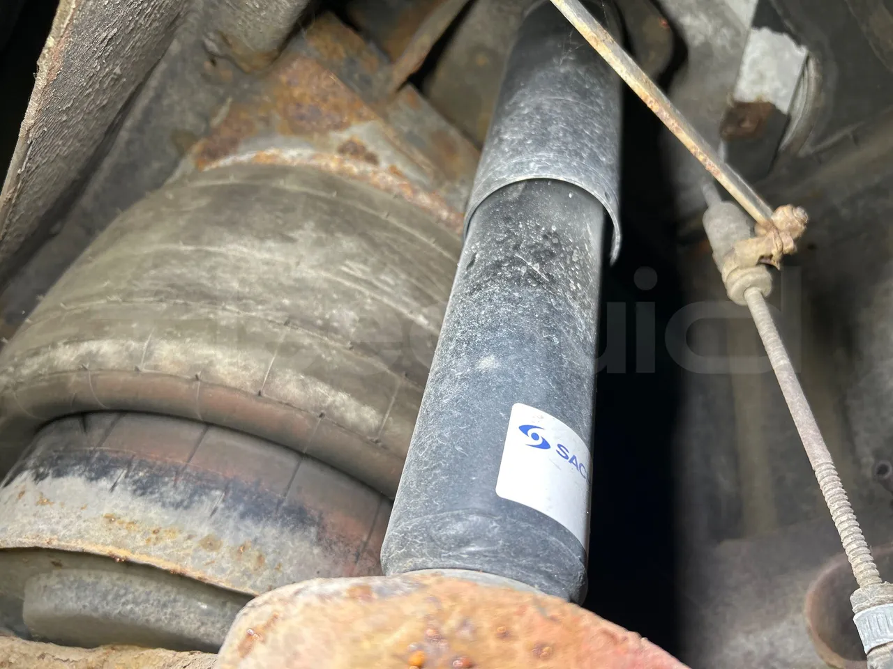 Solaris Urbino 12 - Euro5 - 231kW - 12mt - axle 2 shock absorbers 1 right