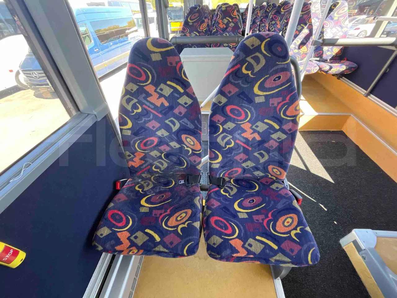 Setra S415 UL - EUR5 - 220kW - 12.200m - single seat detail