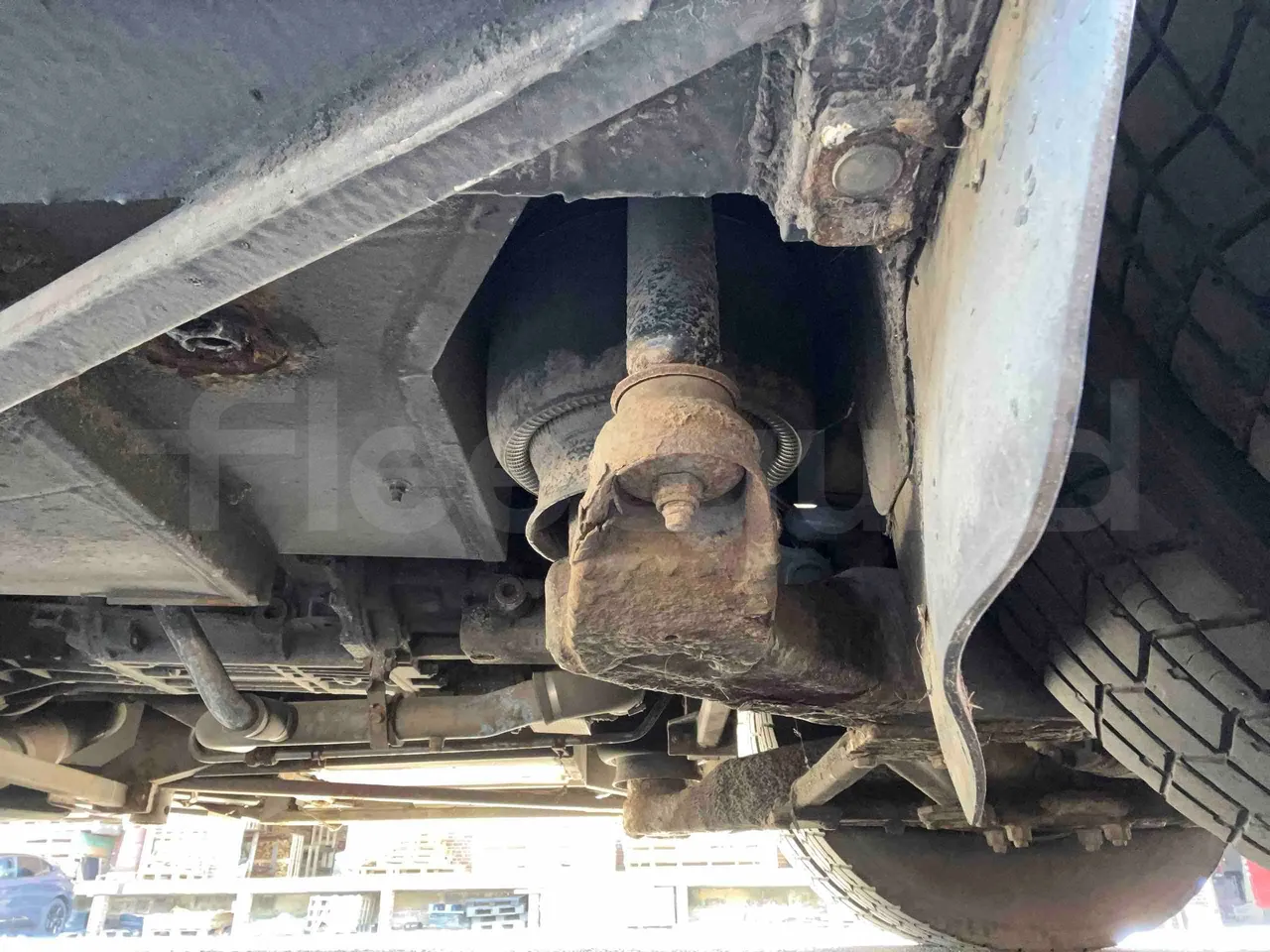 Setra S415 UL - EUR5 - 220kW - 12.200m - axle 3 right side