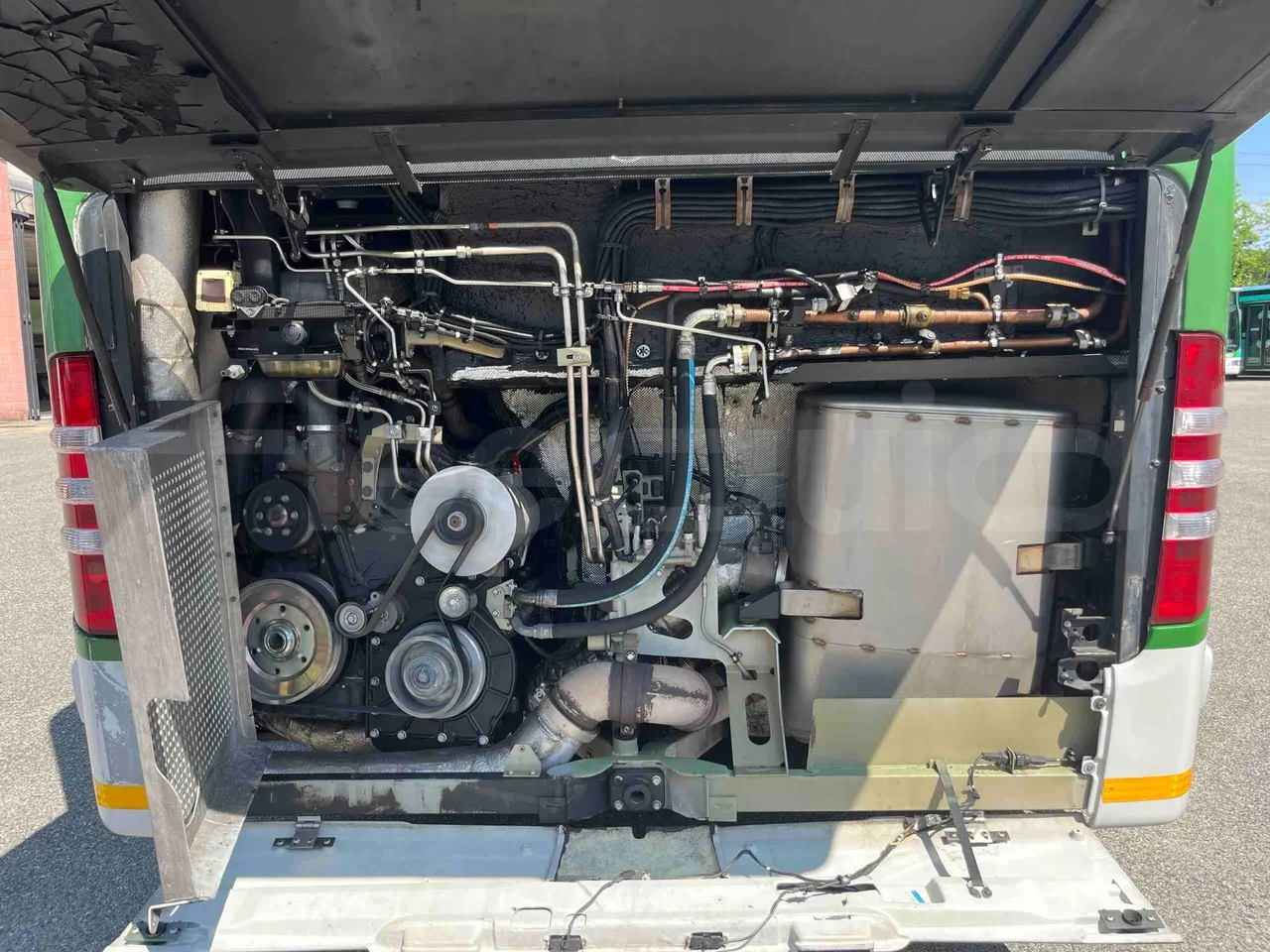 Mercedes-Benz Citaro G - rear hatch open