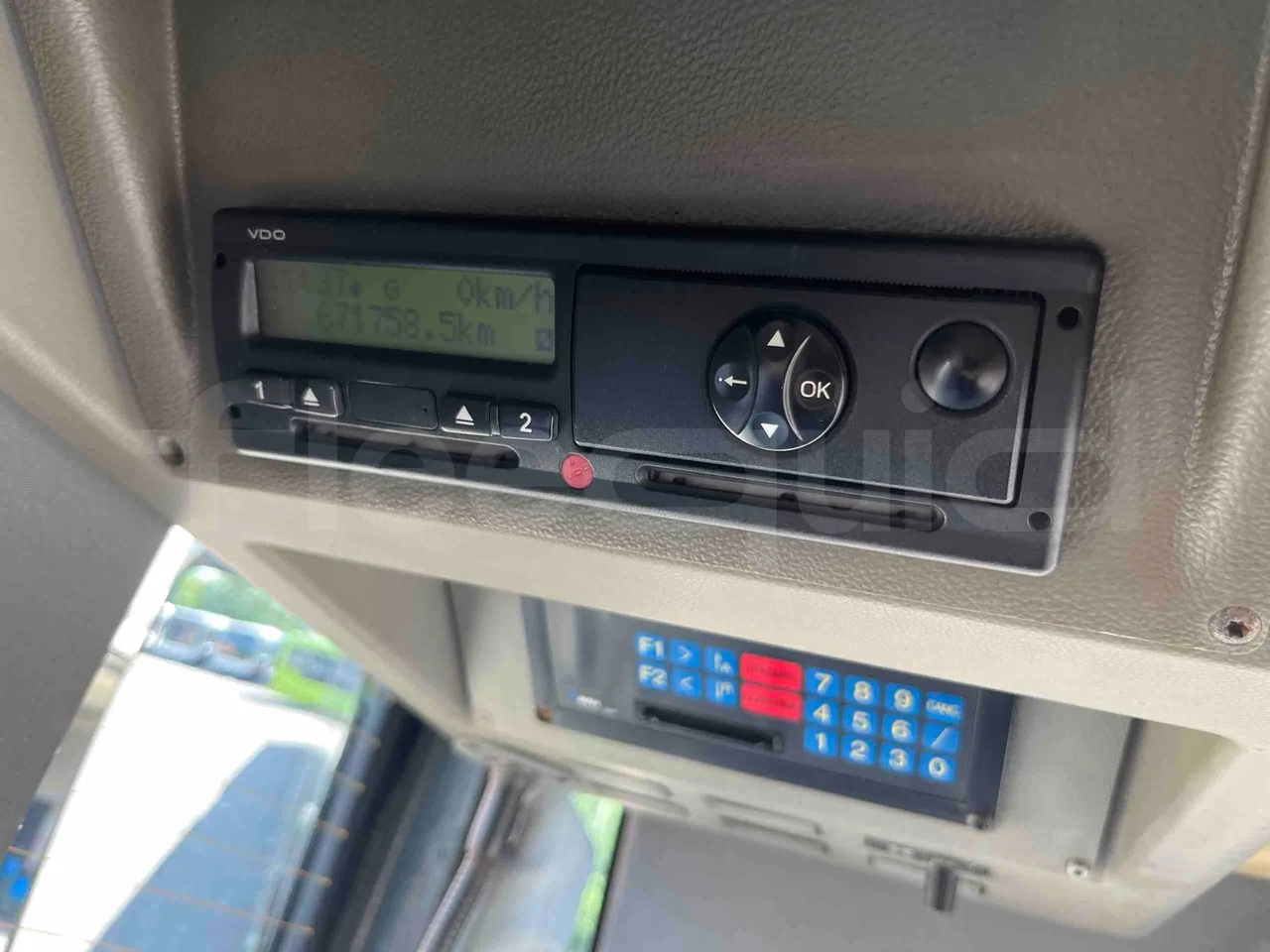 Mercedes-Benz Citaro G - Tachograph