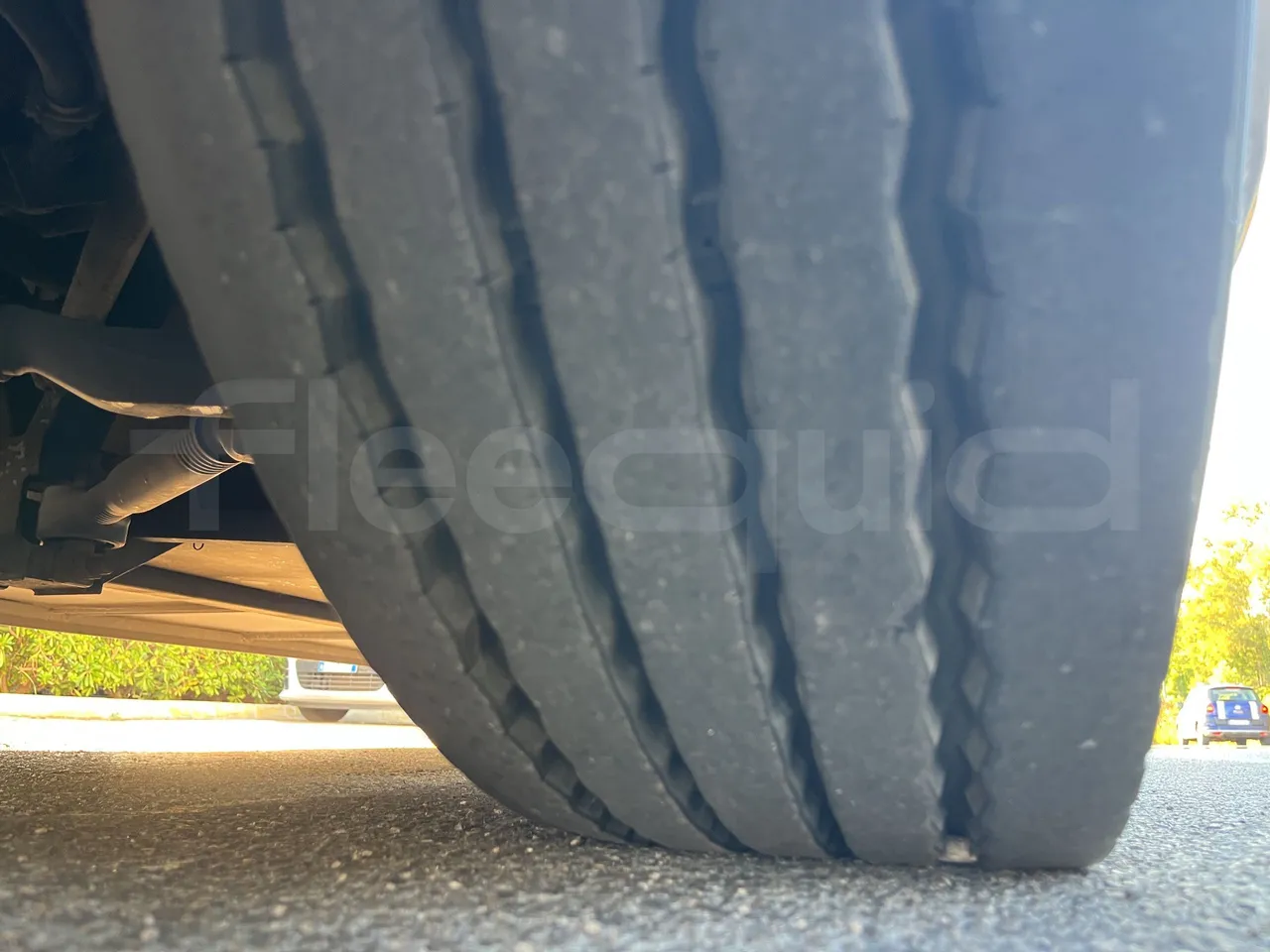 Vdl Futura - First Axle Left Side: Tyre Thickness