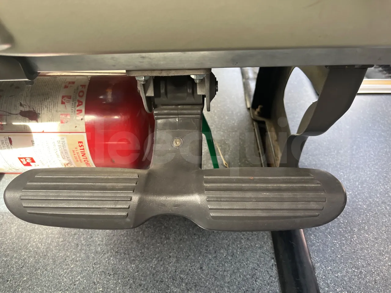 Vdl Futura - footrest detail photo