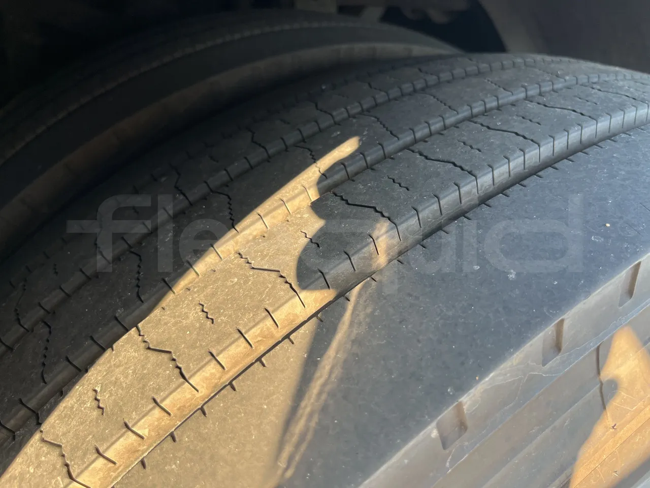 Vdl Futura - Second Axle Right Side: Tyre Tread