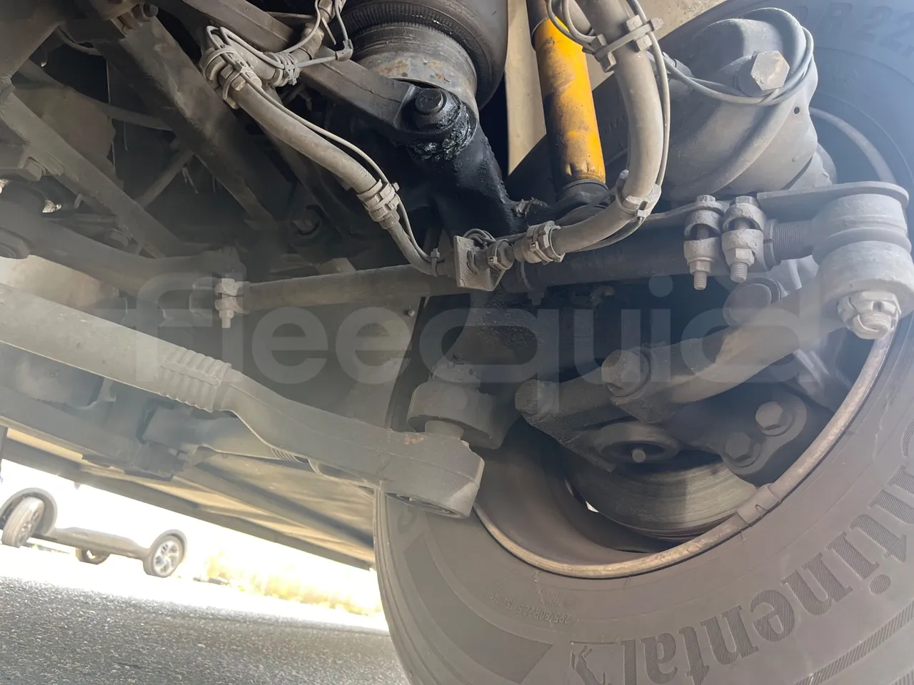 Vdl Futura - front axle left side