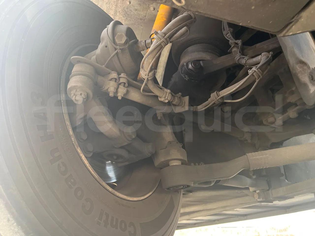 Vdl Futura - front axle right side