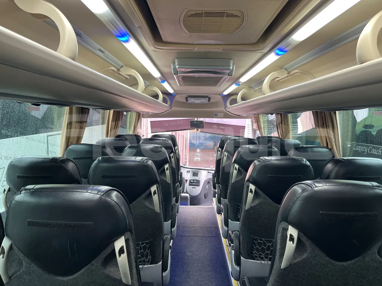 King Long XMQ6800 2AL1AA2B-EUR5-148Kw-7,995m - forward view all seats last row height