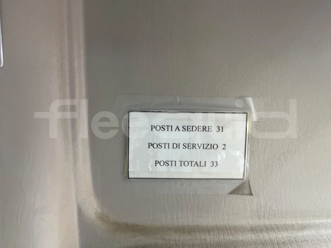King Long XMQ6800 2AL1AA2B-EUR5-148Kw-7,995m - seat plate photo