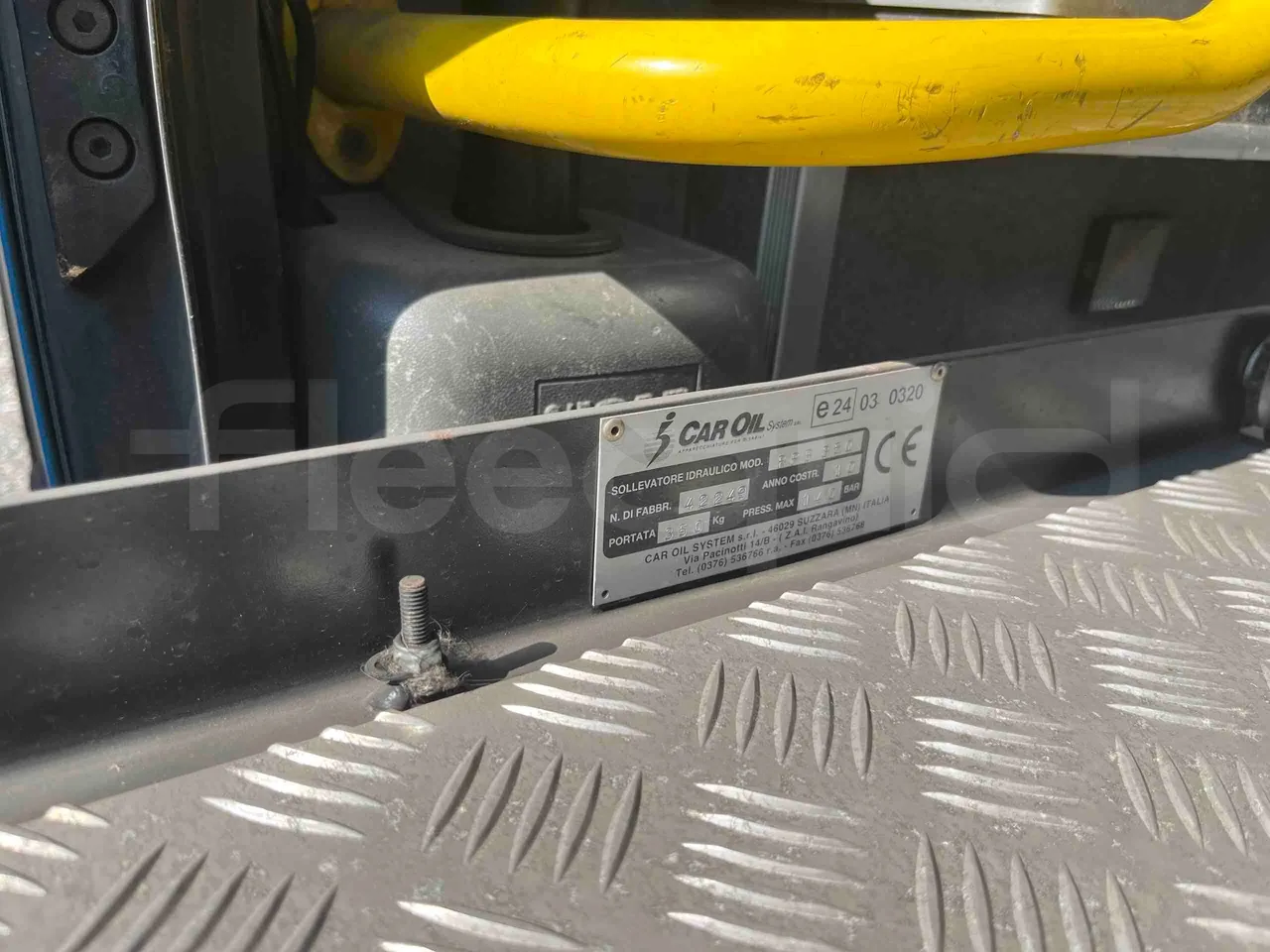 Iveco Cacciamali TCI972 - Euro 5 - 243 kW - 9.700 mt - platform code photo