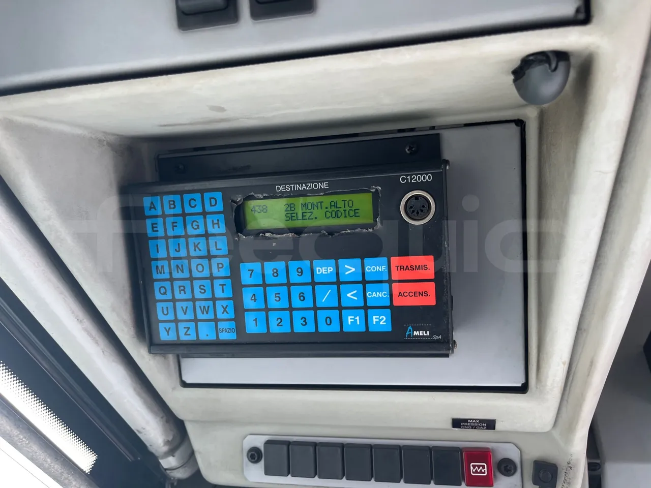 Iveco Citelis PS09D5/A/83 - EUR5 - 213kW - 10.46m CNG - command unit indicators
