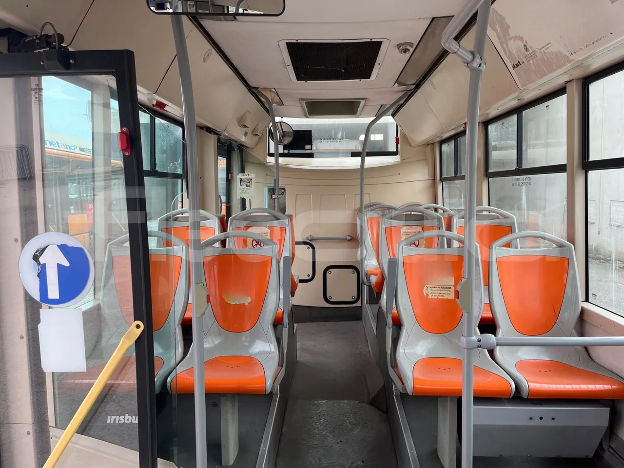 Iveco Citelis PS09D5/A/83 - EUR5 - 213kW - 10.46m CNG - reverse view middle aisle