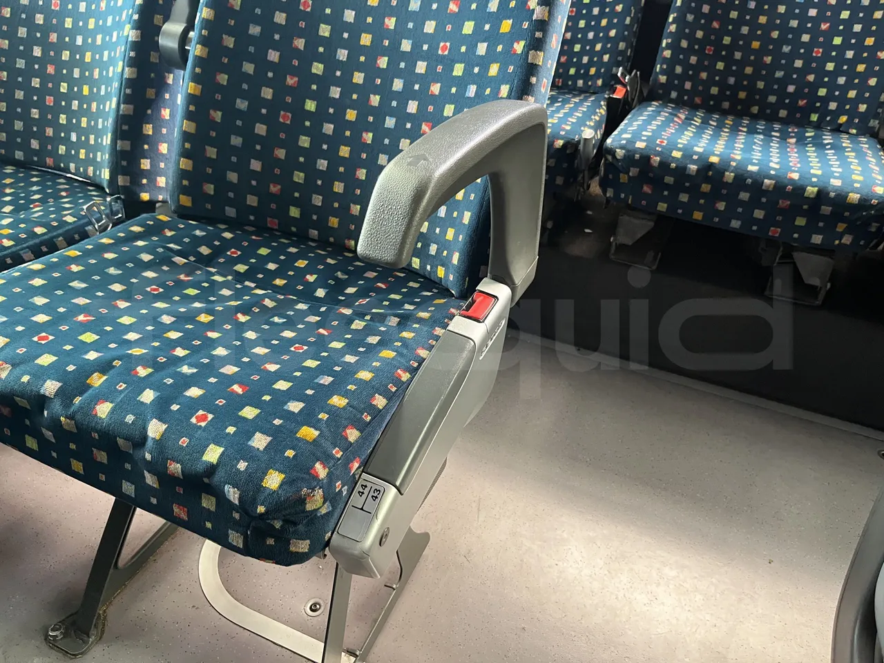 Setra S415 - Armrest