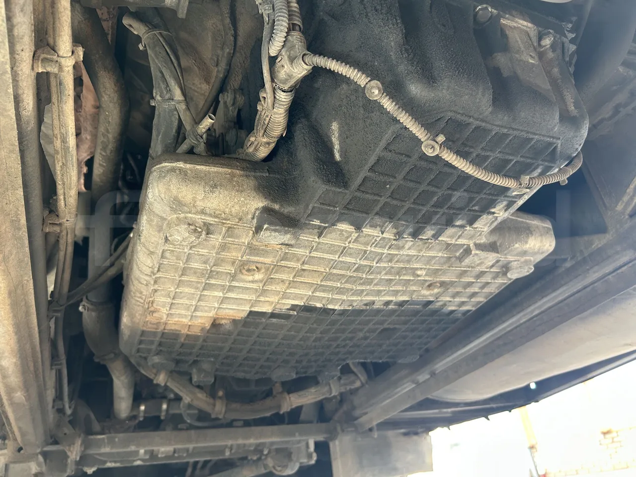 Setra S415 - Engine Without Protection